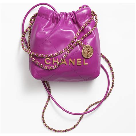 chanel purple bag 2020|chanel 22 mini bag.